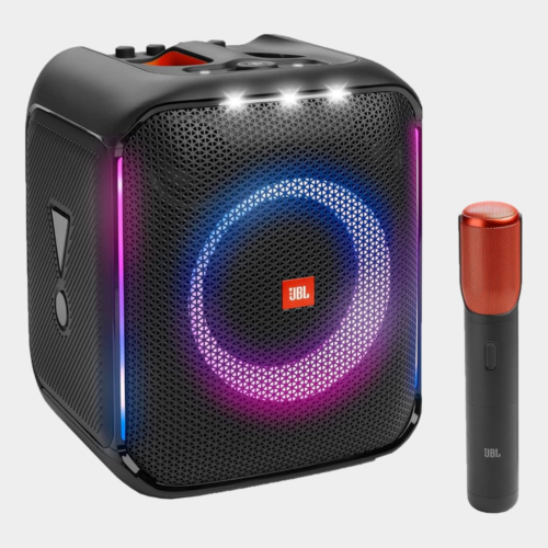 Enceinte JBL PartyBox Encore disponible à la location avec un micro